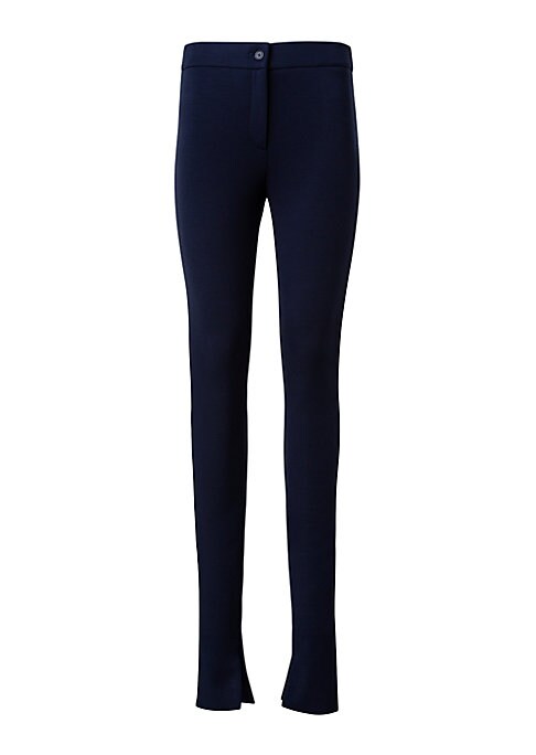 Sleek Stretch Slit Pants