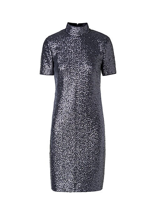 Sparkling Mock Neck Dress