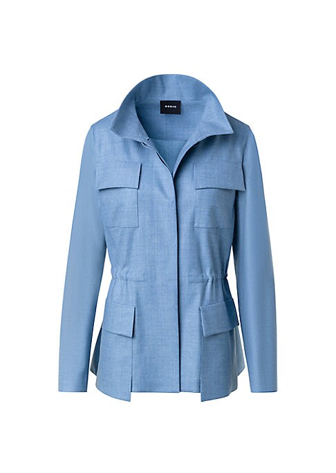 Chic Wool Utility Coat