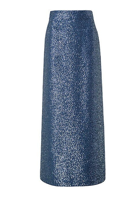 Shimmering A-Line Glam Skirt