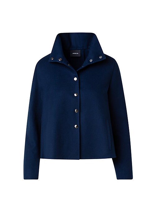 Luxe Cashmere Snap Jacket