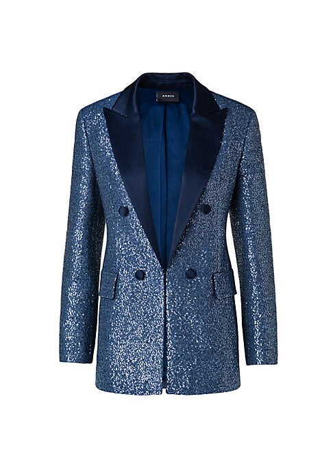 Glamorous Satin Tuxedo Jacket