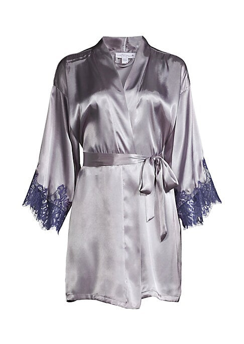 Luxe Lace Satin Wrap