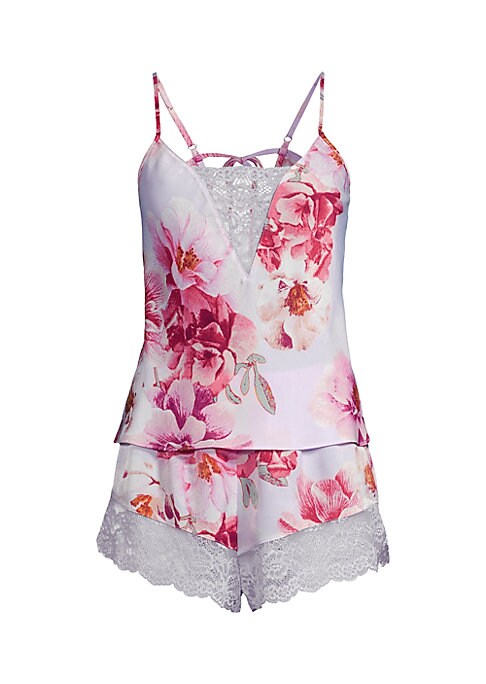 Floral Lace Cami Set