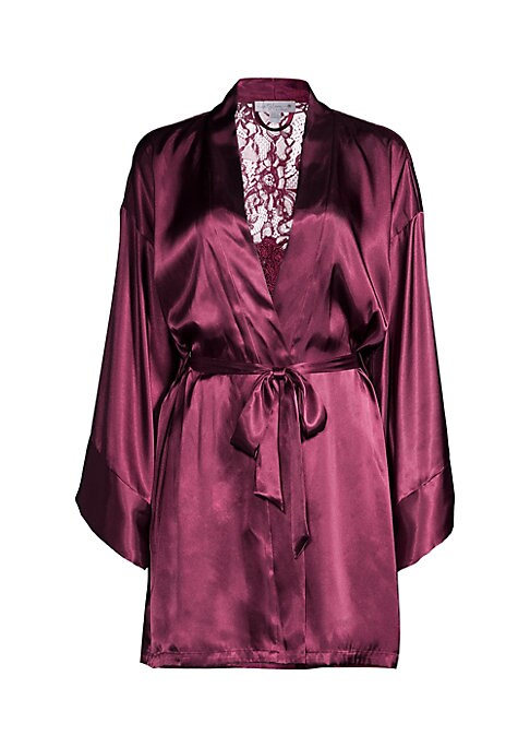Chantilly Luxe Satin Robe