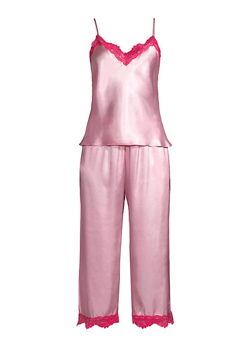 Lustrous Lace Pajama Set