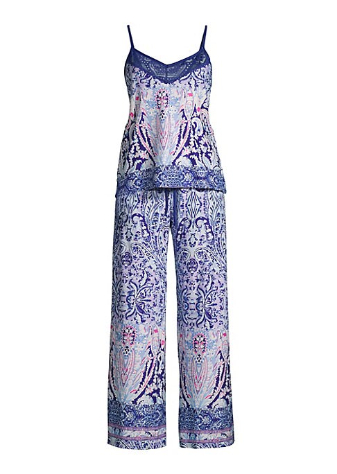 Elegant Paisley Pajama Set