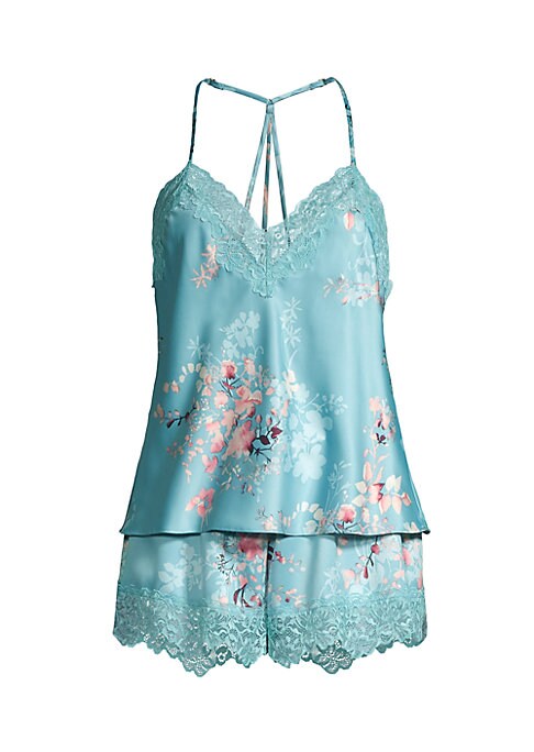 Lustrous Floral Sleep Set