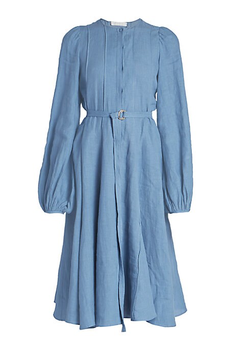 Luxe Linen Sleeve Dress