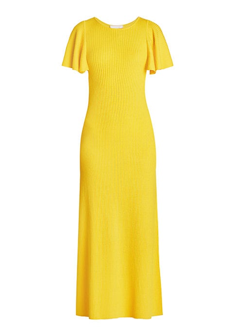 Charming Flutter Knit Dress