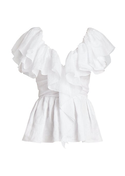 Elegant Ruffle Blouse