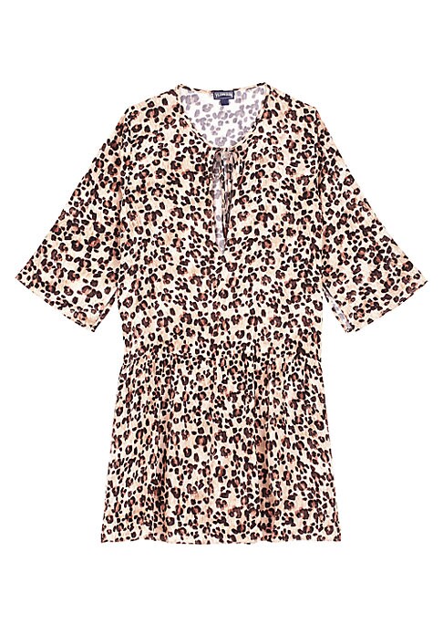 Leopard Flow Dress
