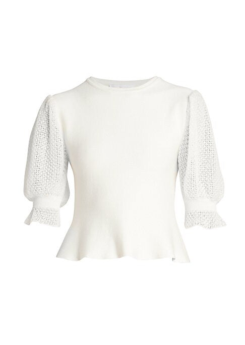 Puffed Elegance Sweater