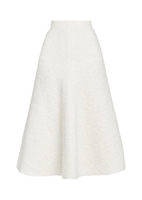 Chic Boucle Midi Skirt