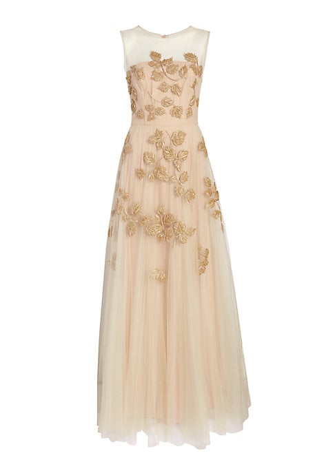 Embroidered Tulle Elegance