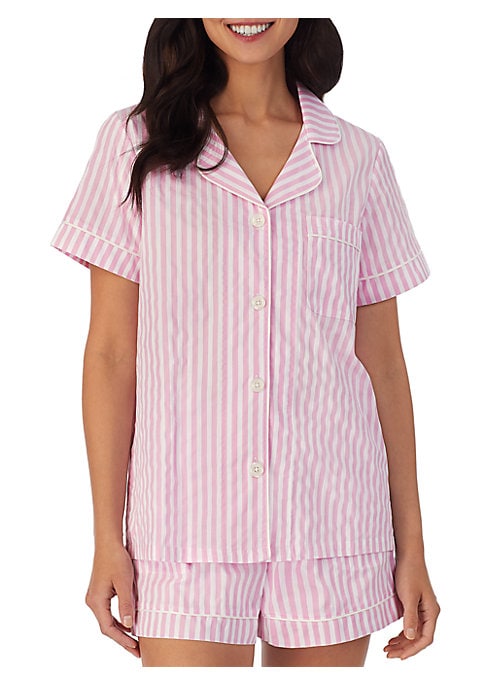 Striped Cotton Pajama Duo