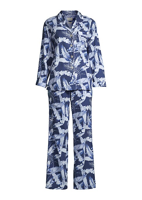 Cozy Contrast Pajama Set