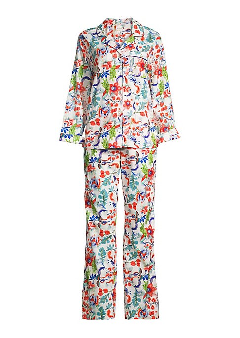 Elegant Berry Cotton PJs