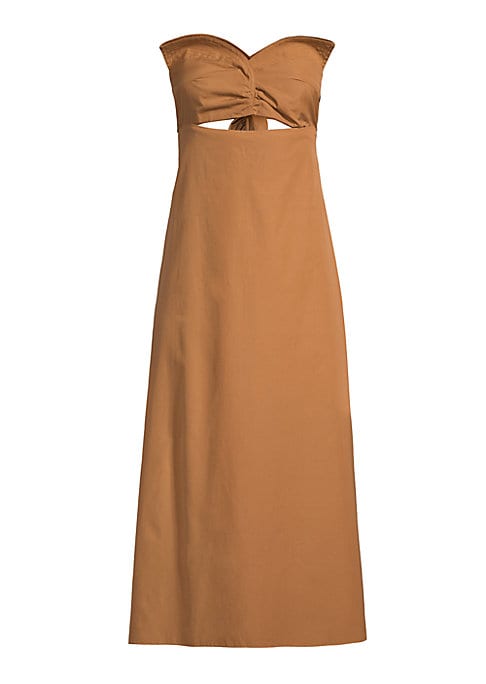 Sunlit Layered Midi Dress