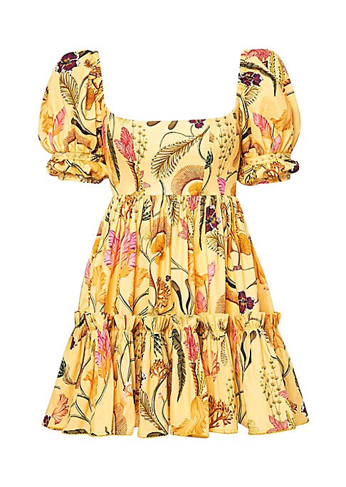 Floral Puff Sleeve Dress