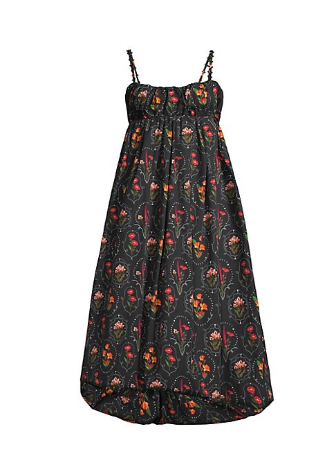 Floral Elegance Midi Dress