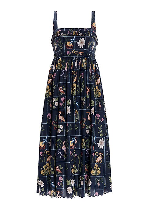 Botanical Bliss Midi-Dress