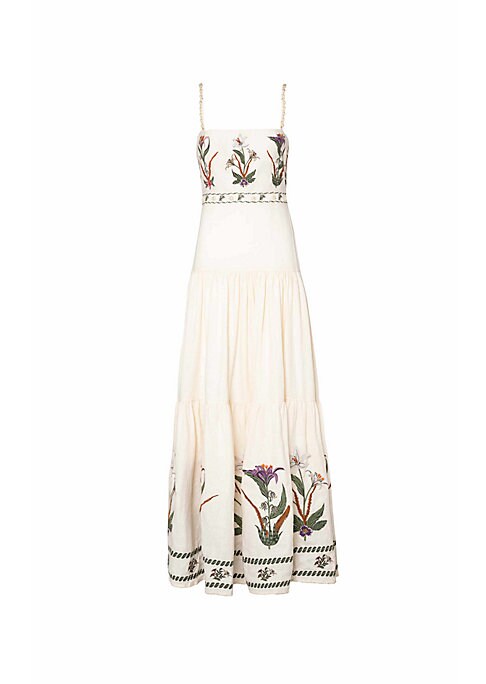 Embroidered Linen Dream Dress