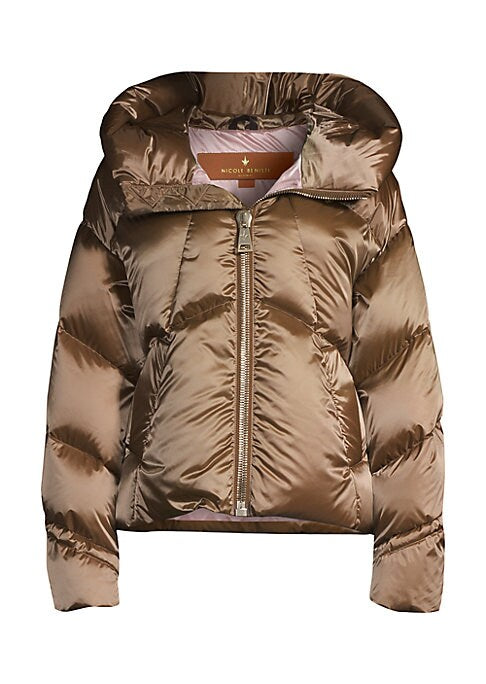 Sateen Goose Down Jacket