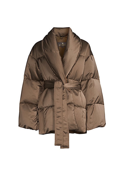 Satin Luxe Down Coat