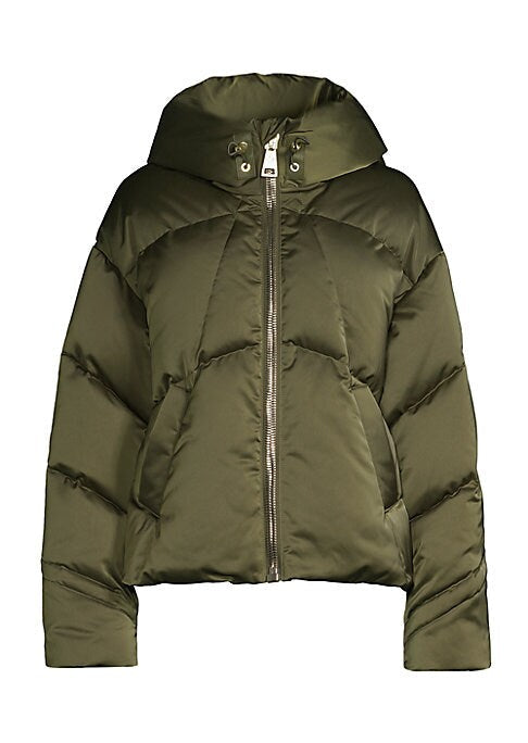 Satin Cozy Down Jacket