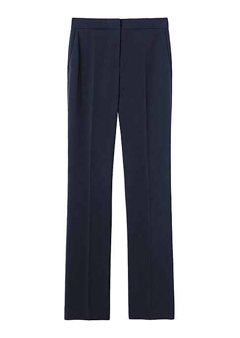 Chic Wool-Blend Trousers