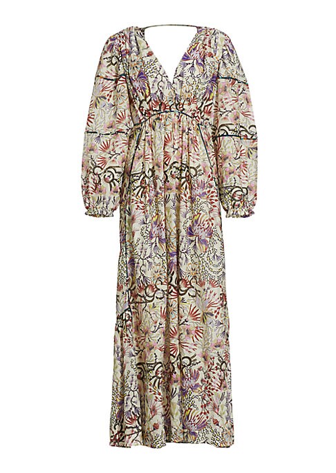 Floral Elegance Maxi Dress
