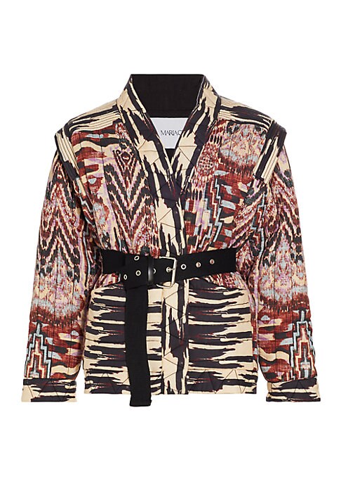 Quilted Cotton Layered Jacket