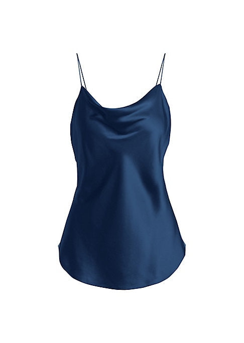 Silk Cowl Elegance Top