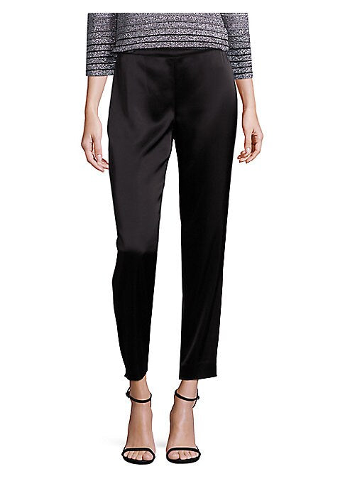 Sleek Satin Trousers