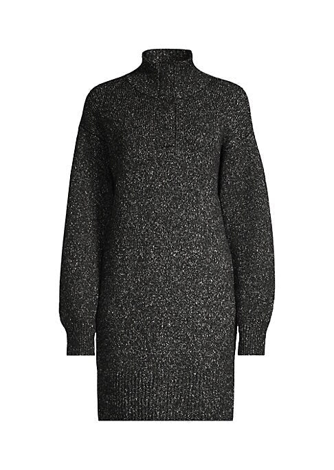 Puff Sleeve Knit Dress