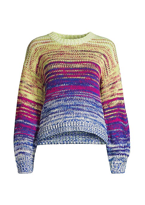 Ombre Relaxed Knit Sweater