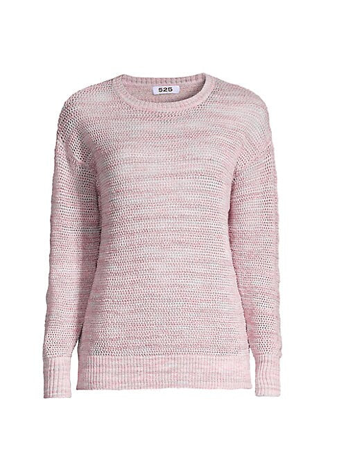 Cozy Knit Drop-Sleeve Pullover