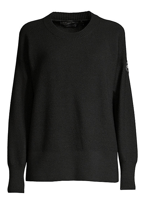 Cozy Embroidered Wool Pullover