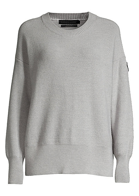 Embroidered Merino Knit Sweater