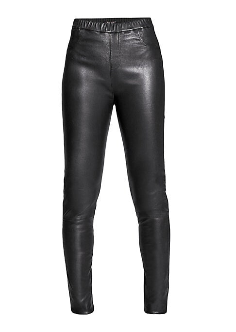 Sleek Leather Leggings