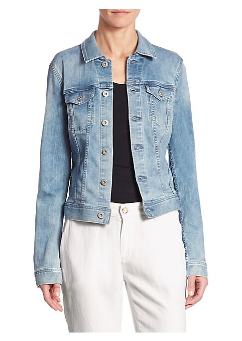 Chic Stretch Denim Jacket