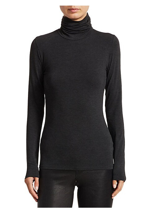 Cozy Slim Turtleneck Top