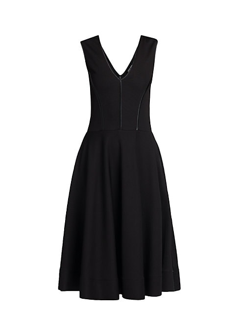 Twirl-Ready V-Neck Dress