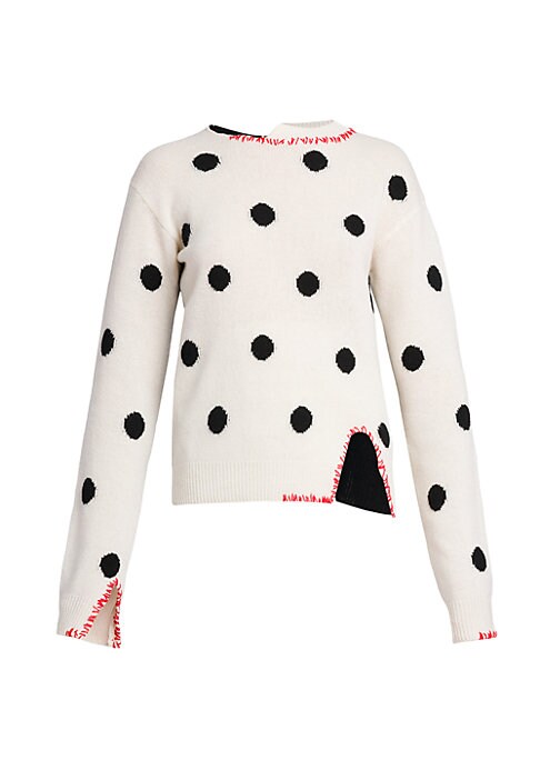 Polka-Dot Knit Delight