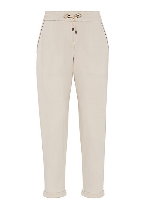 Chic Cuffed Terry Pants