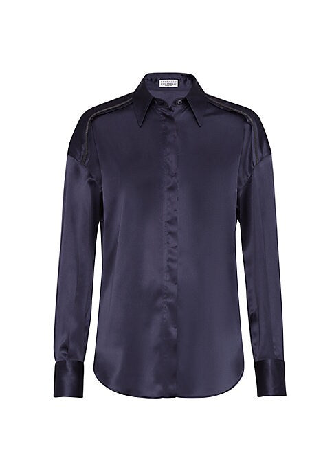 Luxe Satin Shine Shirt