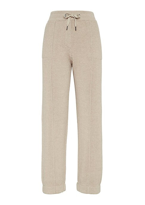 Cozy Ribbed Knit Pants