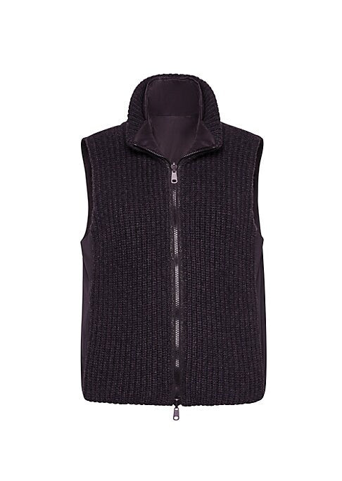 Reversible Luxury Knit Vest