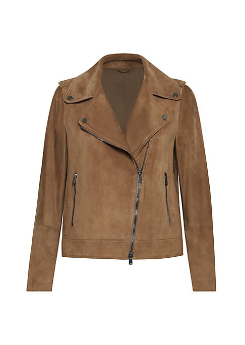 Chic Suede Moto Jacket